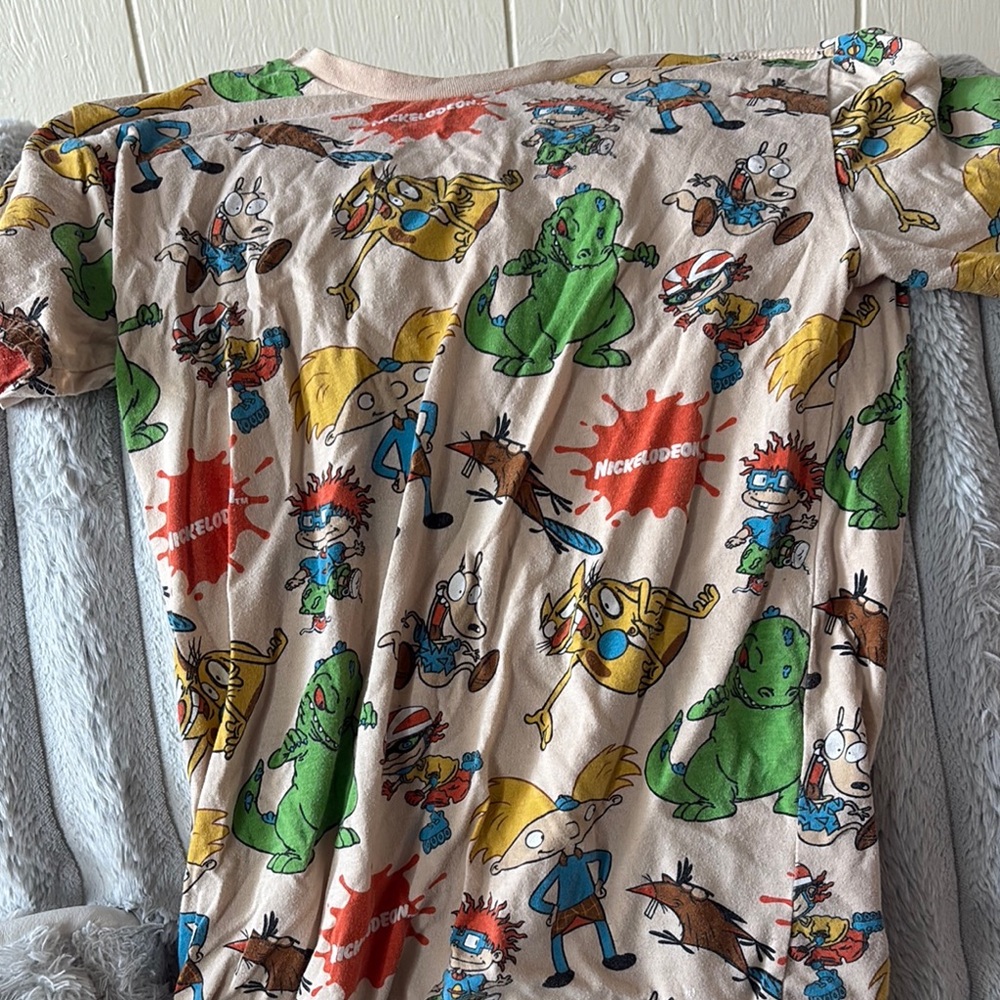 Nickelodeon Character Print T-Shirt